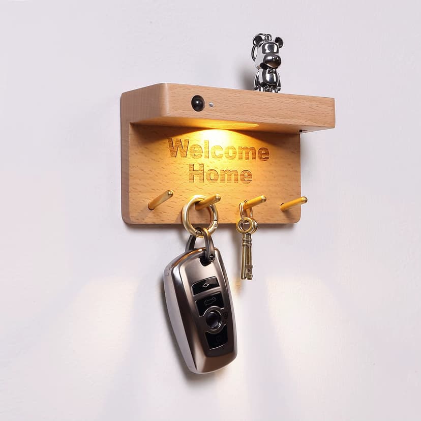 Sensor wall key holder